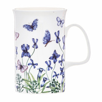 Ashdene Butterfly Garden Mug - Royal Blue