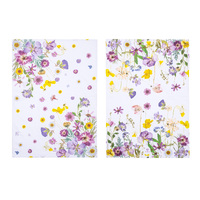 Ashdene Pressed Flowers - Kitchen Towel 2 Pack