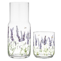 Ashdene Lavender Fields - Glass Carafe & Cup Set