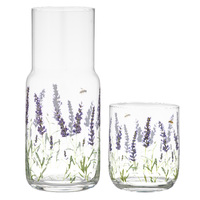 Ashdene Lavender Fields - Glass Carafe & Cup Set