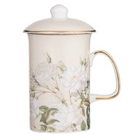 Ashdene Elegant Rose - 3 Piece Infuser - Cream