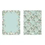 Ashdene Elegant Rose - Kitchen Towel 2 Pack - Mint