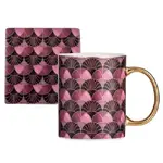 Ashdene Decadence - Mug and Coaster Set - Magenta