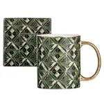 Ashdene Decadence - Mug and Coaster Set - Emerald