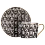 Ashdene Decadence - Cup & Saucer - Noir