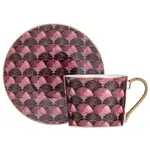 Ashdene Decadence - Cup & Saucer - Magenta