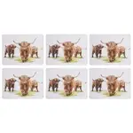 Ashdene Highland Herd - Placemat 6 Pack