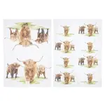 Ashdene Highland Herd - Kitchen Towel 2 Pack