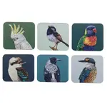 Ashdene Modern Birds - Assorted Coasters 6 Pack