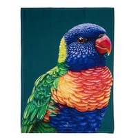 Ashdene Modern Birds - Kitchen Towel - Rainbow Lorikeet