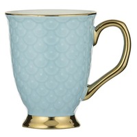 Ashdene Ripple - Footed Mug - Powder Blue