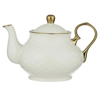 Ashdene Ripple - White Teapot