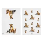 Ashdene Puppy Love Kitchen Towel - Staffy Terrier