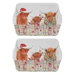 Ashdene Coo Christmas - Scatter Trays (Pack of 2)