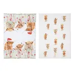 Ashdene Coo Christmas - Kitchen Towels (Pack of 2)