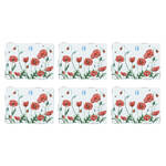Ashdene Poppy Fields - Placemats - Pack of 6