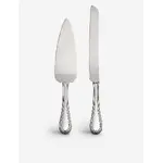 Wedgwood Vera Wang - Grosgrain Silver Giftware Cake & Trowel Set