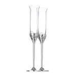 Wedgwood Vera Wang Love Knots - Flute Pair