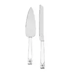 Wedgwood Vera Wang - Love Knots Silver Giftware Cake & Trowel Set