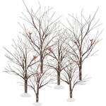 Possible Dreams by Dept 56 Santa - Bare Branch Trees Set of 6