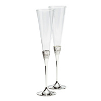 Wedgwood Vera Wang With Love Flute Pair