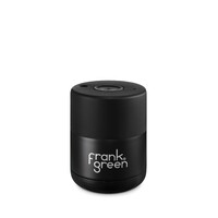 Frank Green Reusable Cup - Ceramic 175ml Black Push Button