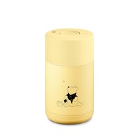 Disney x Frank Green Reusable Cup - Ceramic 295ml Limited Edition Disney Buttermilk Pooh Push Button