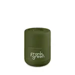 Frank Green Reusable Cup - Ceramic 175ml Khaki Push Button