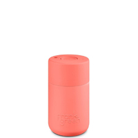 Frank Green Reusable Cup - Original 340ml Living Coral Push Button