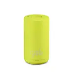 Frank Green Reusable Cup - Ceramic 295ml Neon Yellow Push Button