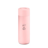 Disney x Frank Green Reusable Bottle - Ceramic 595ml Limited Edition Disney Blushed Piglet Push Button Lid