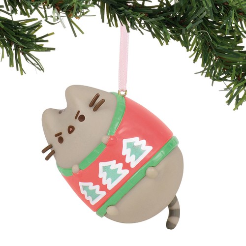 Pusheen Christmas Hanging Ornament - Pusheen With Sweater