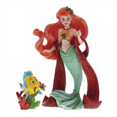 Disney Showcase Couture De Force - Holiday Series - Ariel with Flounder