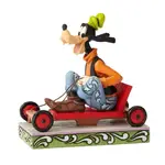 Jim Shore Disney Traditions - Soap Box Derby Goofy Figurine