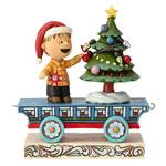 PRE PRODUCTION SAMPLE - Peanuts By Jim Shore - Christmas Train Engine - All Aglow (Car 2)