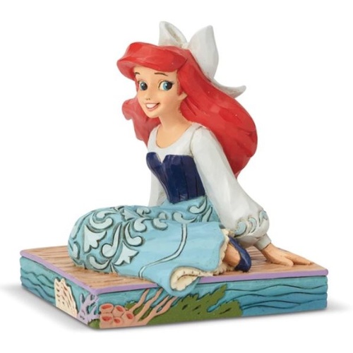 Jim Shore Disney Traditions - The Little Mermaid Ariel - Be Bold Personality Pose