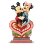 Jim Shore Disney Traditions - Mickey & Minnie Mouse - Heart to Heart