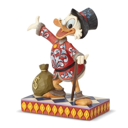Jim Shore Disney Traditions - Duck Tales Scrooge - Treasure Seeking Tycoon