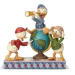 Jim Shore Disney Traditions - Duck Tales Huey Dewey & Louie - Navigating Nephews