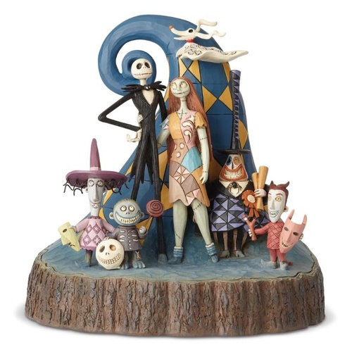 Jim Shore Disney Traditions - NBX - What a Wonderful Nightmare Carved By Heart
