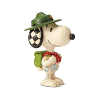 Peanuts by Jim Shore - Snoopy Boy Scout Mini Figurine
