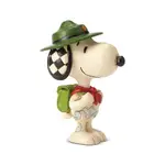 Peanuts by Jim Shore - Snoopy Boy Scout Mini Figurine