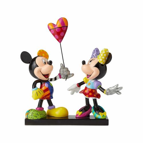 Limited Edition Disney Britto Mickey & Minnie with Balloon Figurine