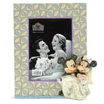 PRE PRODUCTION SAMPLE - Jim Shore Disney Traditions - Mickey and Minnie Mouse Wedding Photo Frame