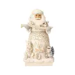 Heartwood Creek White Woodland - Santa Statue