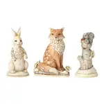 Heartwood Creek White Woodland Collection - White Woodland Animals Set
