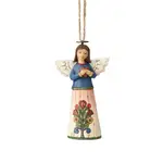 Folklore by Jim Shore - Angel with Heart Hanging Ornament