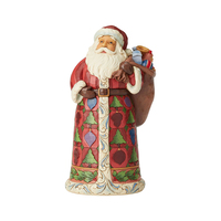 PRE PRODUCTION SAMPLE - Heartwood Creek Classic - Santa with Toy Bag - Surprises Await