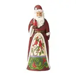 Heartwood Creek Classic - Santa Holding Cardinal - Santa with Cardinals