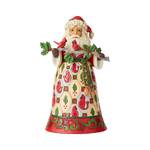 Jim Shore Heartwood Creek Classic - Santa with Cardinals - Birds of a Feather Are Merry Together